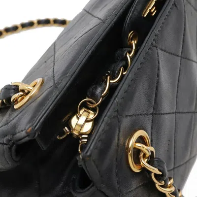 Pre-owned Chanel Black Leather Shoulder Bag Tote Bag ()