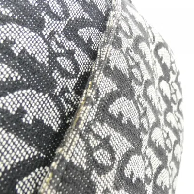 Pre-owned Dior Christian  Black Gray Silver White Canvas Shoulder Bag ()