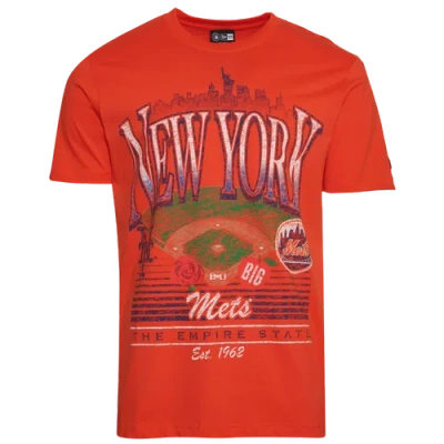 New Era Mens  Houston Astros Custom S/s T-shirt In Orange