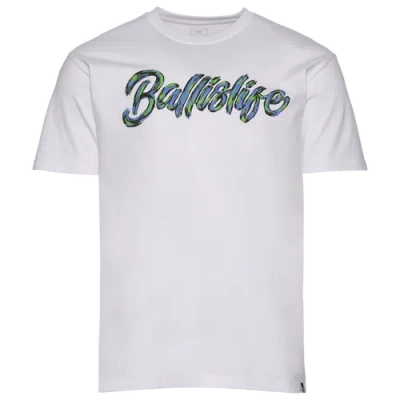 Ball Is Life Mens  Script S/s T-shirt