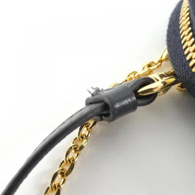 Pre-owned Dior Christian  Blue Canvas Shoulder Bag ()