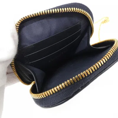 Pre-owned Dior Christian  Blue Canvas Shoulder Bag ()