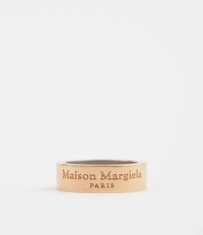 Maison Margiela Logo Ring Unisex Yellow