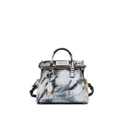 Maison Margiela 5ac Classique Bianchetto Mini Unisex Black And White