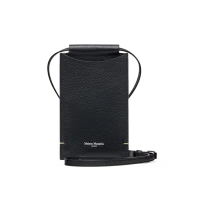 Maison Margiela Dress-age Phone Neck Pouch Unisex Black