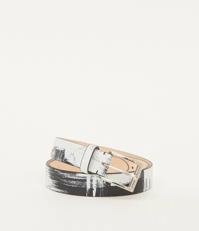Maison Margiela Leather Belt Unisex Black