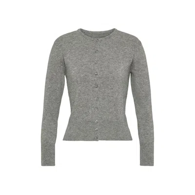 Maison Margiela Wool Cardigan Woman Lilac In Brown