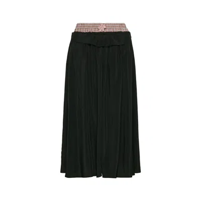 Maison Margiela Anonymity Of The Lining Skirt Woman Black