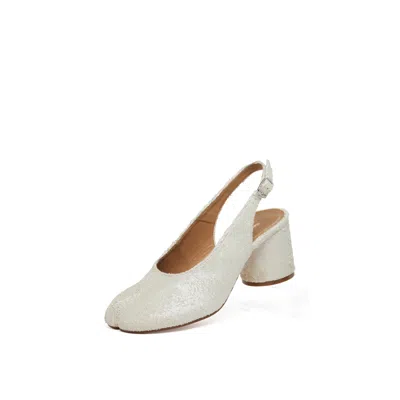 Maison Margiela Tabi Pump Slingbacks Woman White