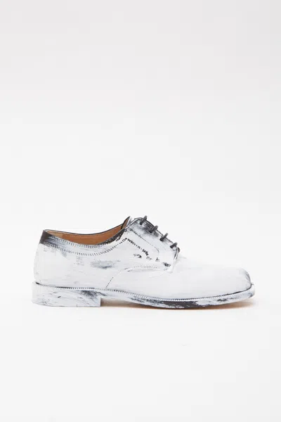 Maison Margiela Tabi Bianchetto Brogues Woman Black And White
