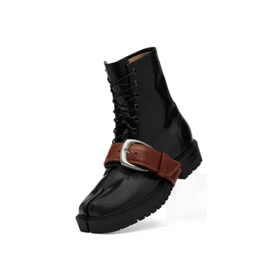 Maison Margiela Tabi Combat High-tops Man Black