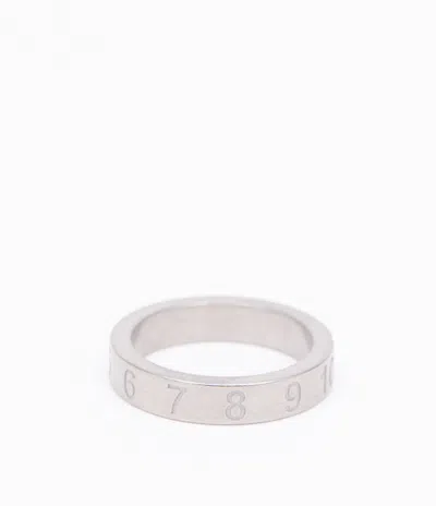 Maison Margiela Numerical Ring Unisex Silver