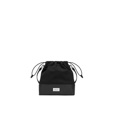Maison Margiela 5ac Daily Drawstring Backpack Small Unisex Black