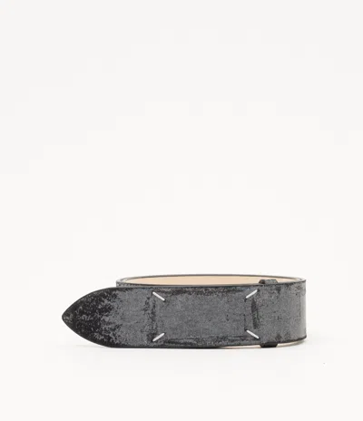Maison Margiela Four Stitches Belt Unisex Black