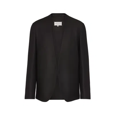 Maison Margiela Minimal Jacket Man Black In Black