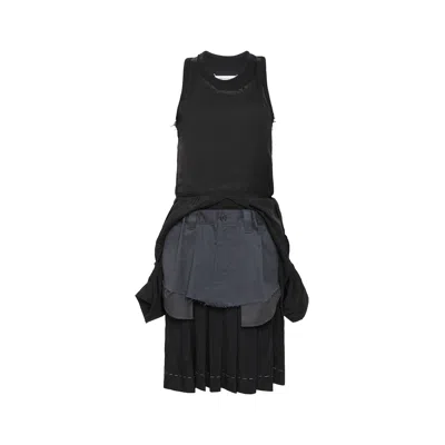 Maison Margiela Anonymity Of The Lining Dress Woman Grey Wash