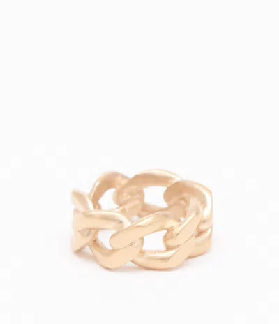 Maison Margiela Chain Ring Unisex Yellow Gold Burattato