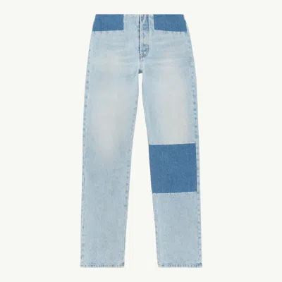 Mm6 Maison Margiela Patchwork Jeans In Black