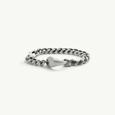 Mm6 Maison Margiela Chain Bracelet In Metallic