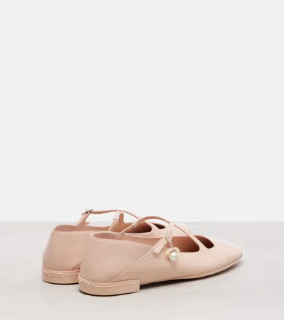 Jimmy Choo Eleri Patent Leather Ballet Flats