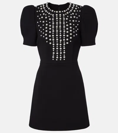 Rebecca Vallance Pearly Embellished Minidress