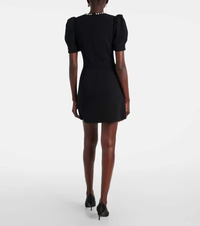 Rebecca Vallance Pearly Embellished Minidress