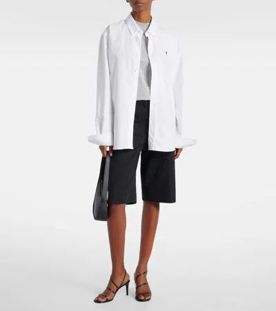 Ami Alexandre Mattiussi Oversized Cotton Shirt