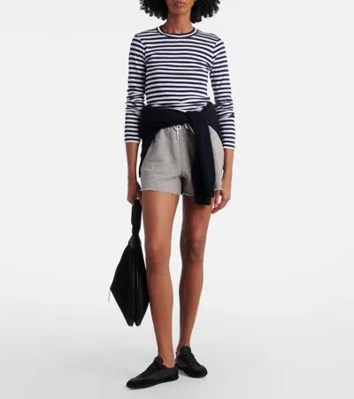 Polo Ralph Lauren Lightweight Fleece Drawstring Short In Gray