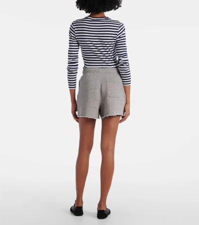 Polo Ralph Lauren Lightweight Fleece Drawstring Short In Gray