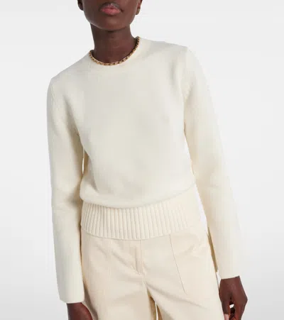 Moncler Chain-detail Wool And Cashmere Sweater