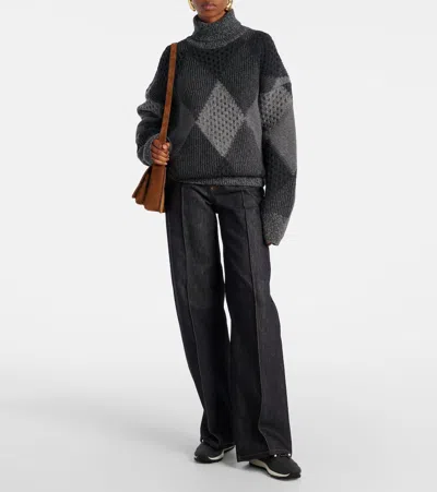 Jimmy Choo Veles Embellished Cashmere Sneakers