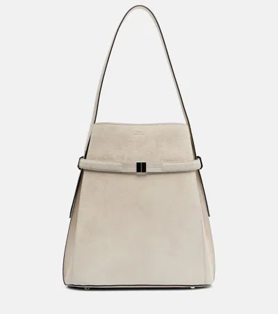 Totême Day Medium Suede Tote Bag
