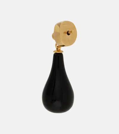 【TOTEME】オニキスドロップ ブラックゴールド Onyx drops black/gold – TOTEME