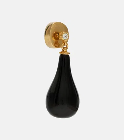 Totême Toteme Onyx Drop Earrings
