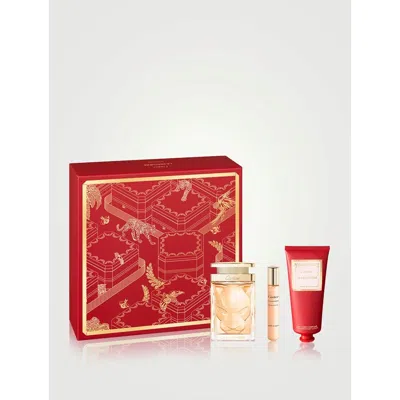 Cartier Ladies La Panthere Gift Set Fragrances 3432240507815