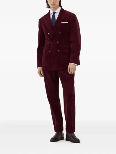 Brunello Cucinelli Men's Basic Fit Solid Sport Shirt With Button-down Collar