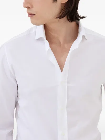 Brunello Cucinelli Men's Basic Fit Solid Sport Shirt With Button-down Collar