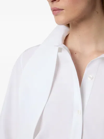 Nina Ricci Oversized-collar Cotton Shirt