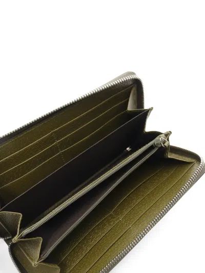 Pre-owned Gucci 2010s Off The Grid Gg Canvas Wallet In Green