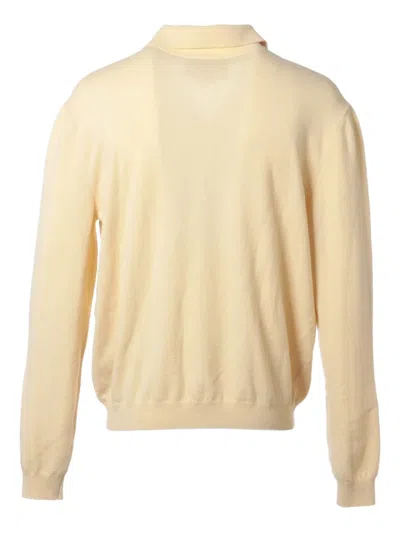 Pre-owned Gucci 2023 Lovelight Embroidered Cardigan In Yellow