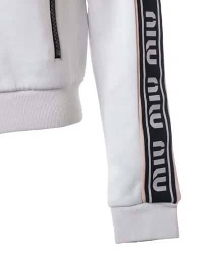 Pre-owned Miu Miu Logo-embellished Track Top