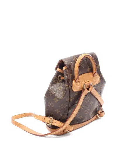 Pre-owned Louis Vuitton 1998 Mini Montsouris Monogram Backpack