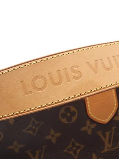 Pre-owned Louis Vuitton 2010 Delightful Pm Shoulder Bag In Brown