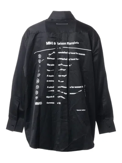 Pre-owned Maison Margiela 2020 Back-print Long-sleeve Shirt