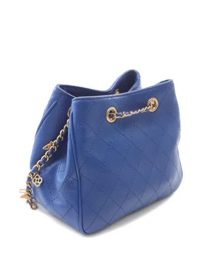 Pre-owned Chanel 2019 Mini Diamond-quilting Chain Bag