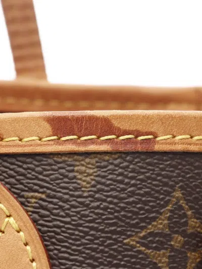 Pre-owned Louis Vuitton 2020 Neverfull Tote Bag In Brown