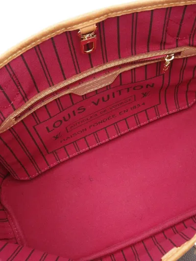 Pre-owned Louis Vuitton 2020 Neverfull Tote Bag In Brown
