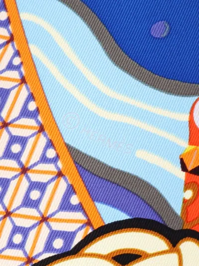 Pre-owned Hermes 2020s Duo Cosmique Scarf