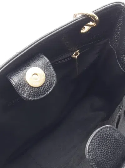 Pre-owned Chanel 2003 Matelassé Chain Tote Bag