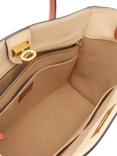 Pre-owned Louis Vuitton 2019 On My Side Mm Handbag In Neutral